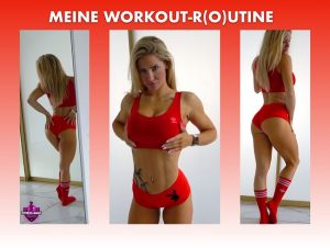 Fitness Maus Porno Video: MEINE WORKOUT-R(O)UTINE