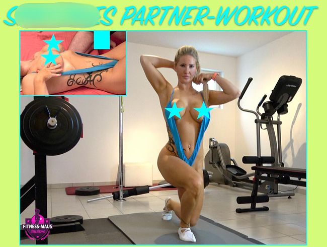 Fitness Maus Porno Video: spri**IGES PARTNER-WORKOUT!