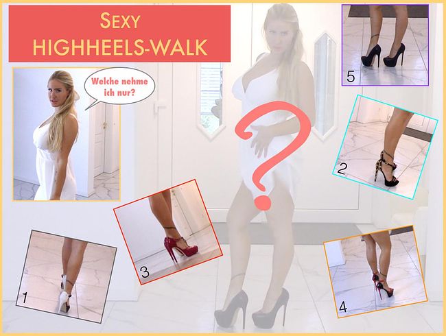 Fitness Maus Porno Video: Versaute HIGHHEELS-PRÄSENTATION